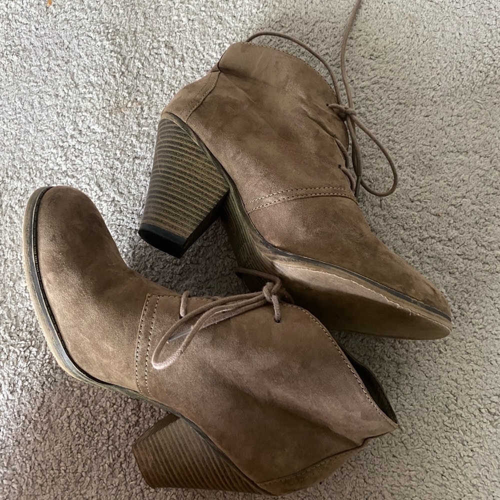 High Heeled Booties.